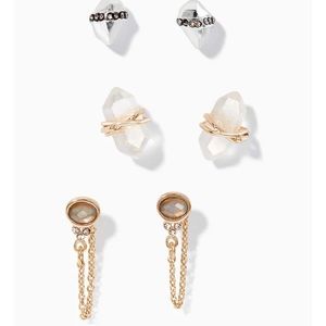 S&D COLLECTOR'S BOX MIXED CRYSTAL STUD SET